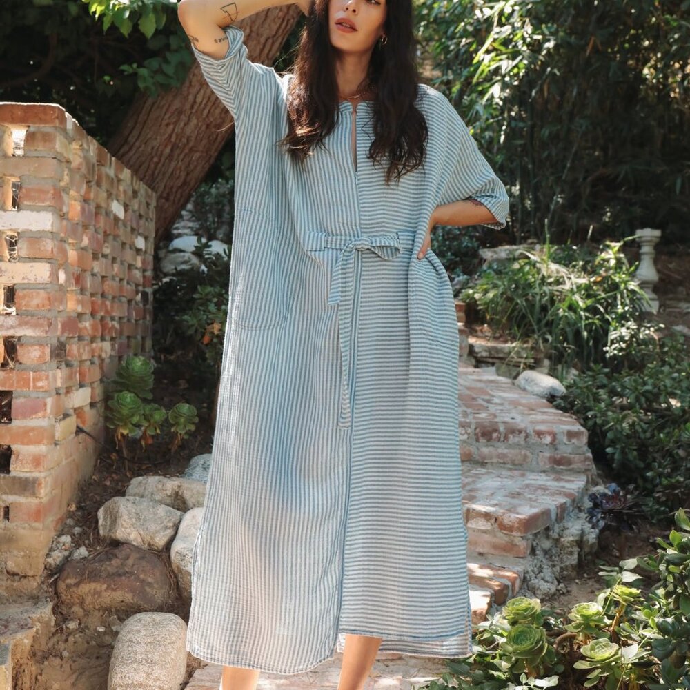 Ruya Tunic - Ocean Blue